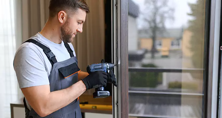 Sliding Screen Door Handle Repair in The Villages, FL