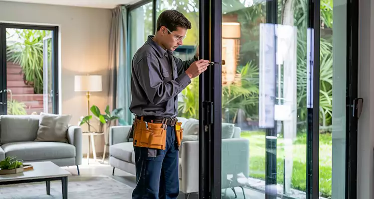 Sliding Door Jamb Lock Repair in The Villages, FL