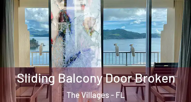  Sliding Balcony Door Broken The Villages - FL