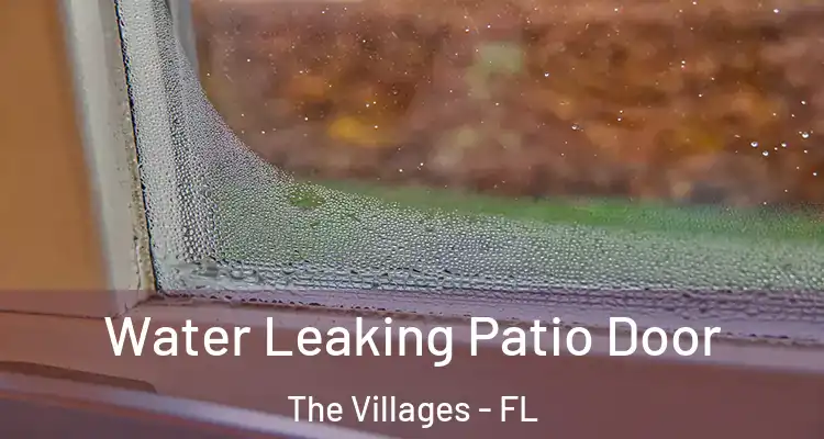  Water Leaking Patio Door The Villages - FL